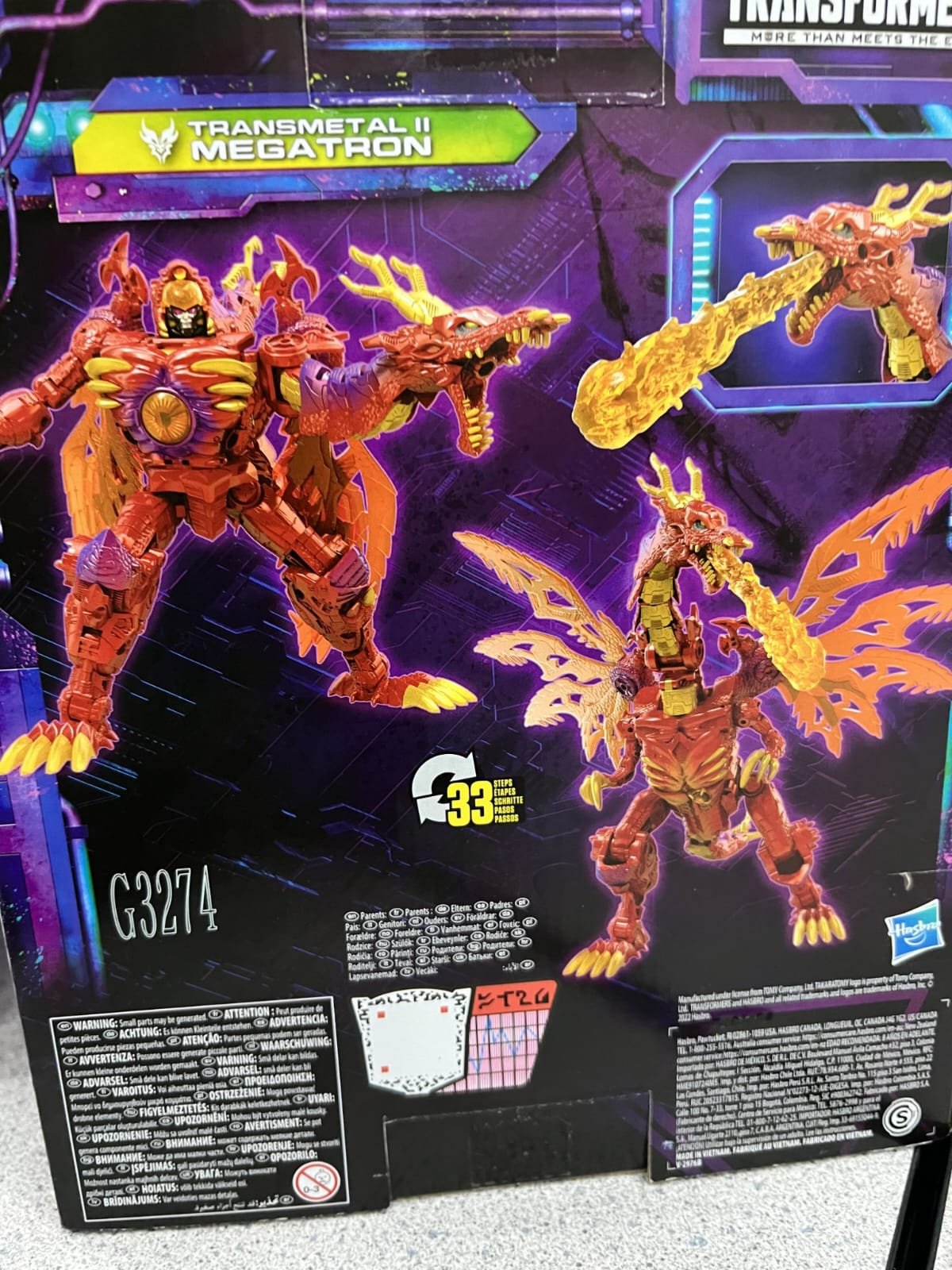 SDCC 2022 - Legacy Transmetal II Megatron Box Image Shows Dragon